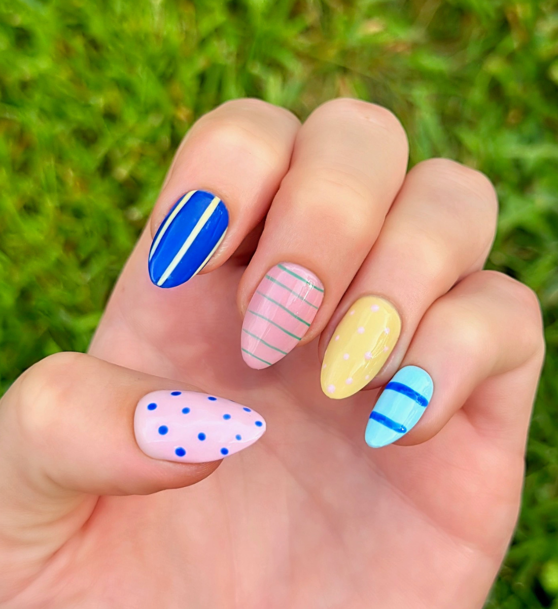 Short Almond Press-On Nails