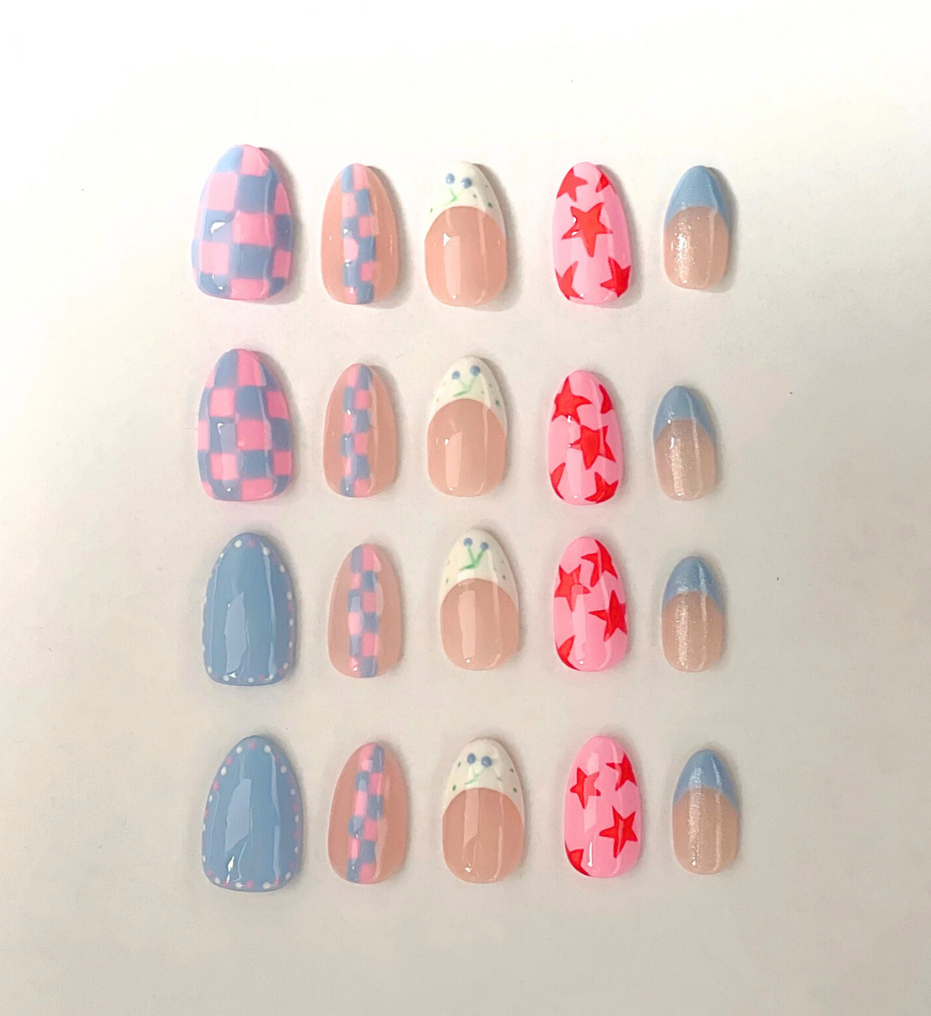 Blueberry Starship | Short Almond