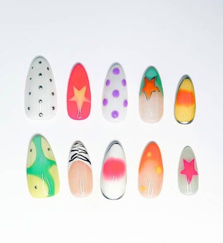 Cosmic Carnival | Salon Press-On Nails