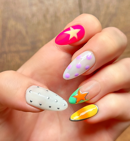 Cosmic Carnival | Salon Press-On Nails