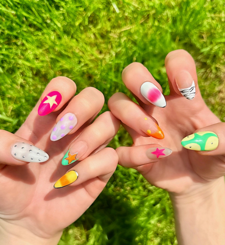 Cosmic Carnival | Salon Press-On Nails