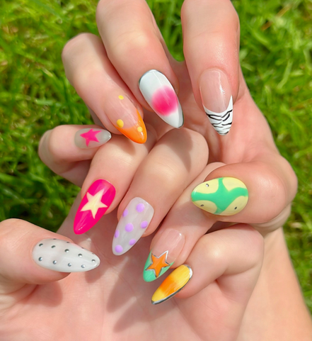 Cosmic Carnival | Salon Press-On Nails