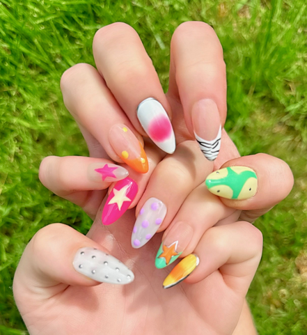 Cosmic Carnival | Salon Press-On Nails