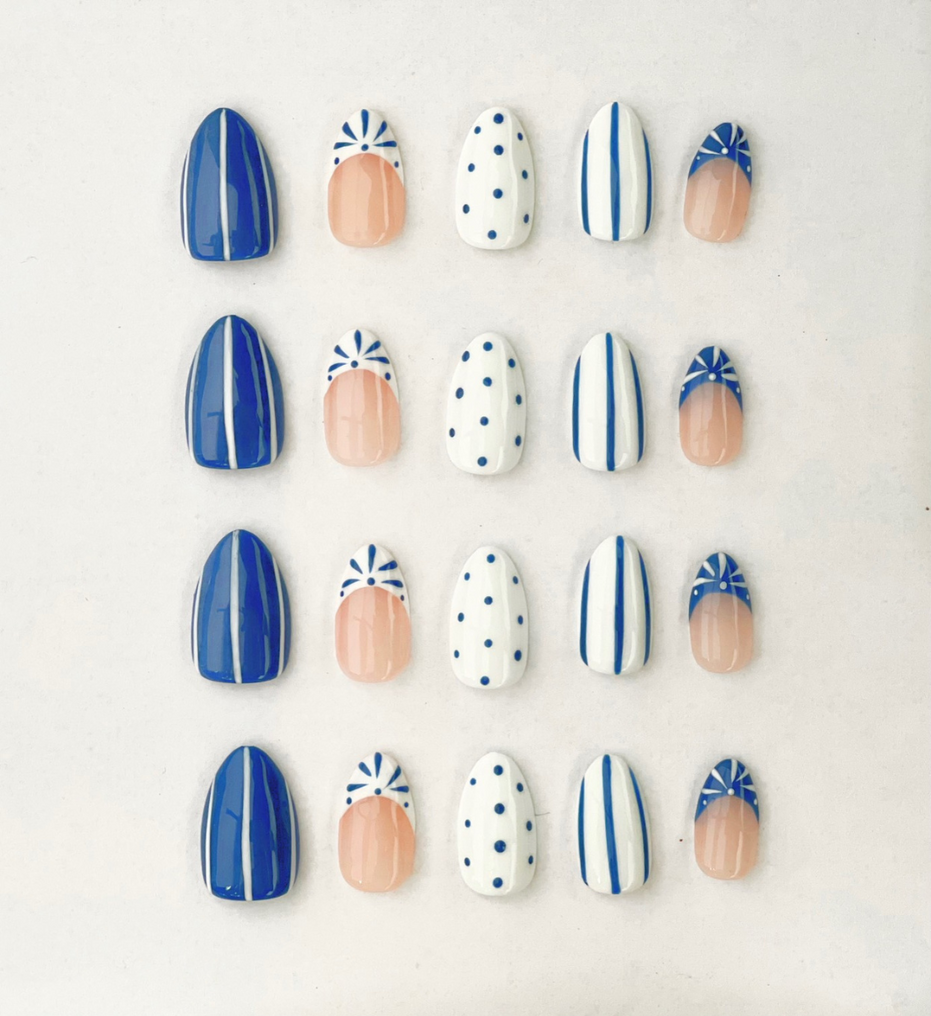 Blue Me Away | Short Almond