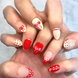 Wrapped in Red | Salon Press-On Nails
