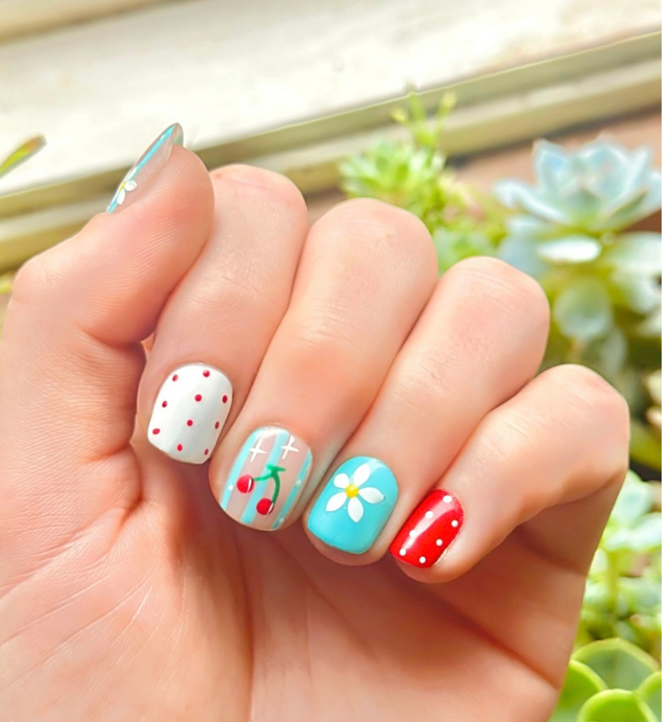 Cherry on Top: Short Squoval | Square | Round