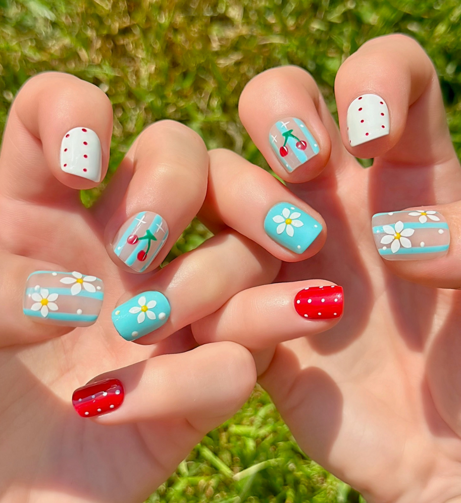 Cherry on Top: Short Squoval | Square | Round