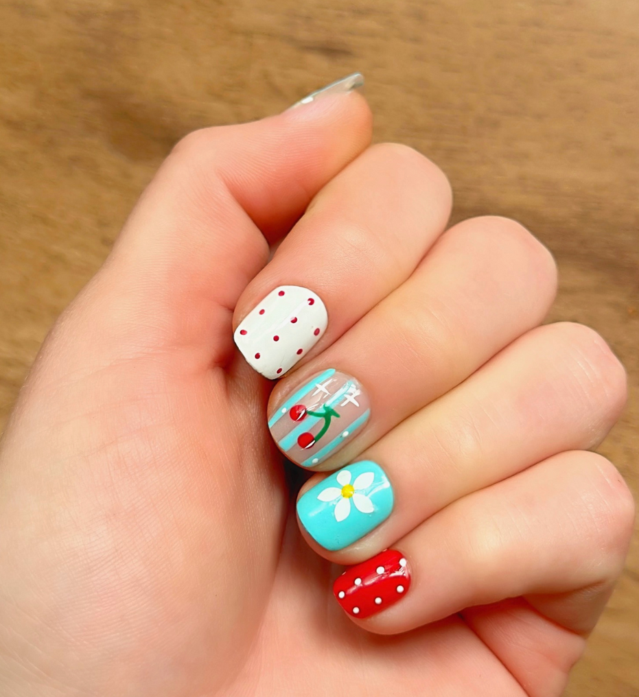 Cherry on Top: Short Squoval | Square | Round