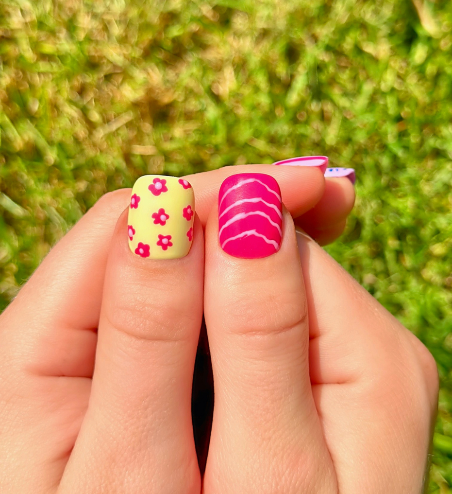 Candy Safari | Short Squoval | Square | Round