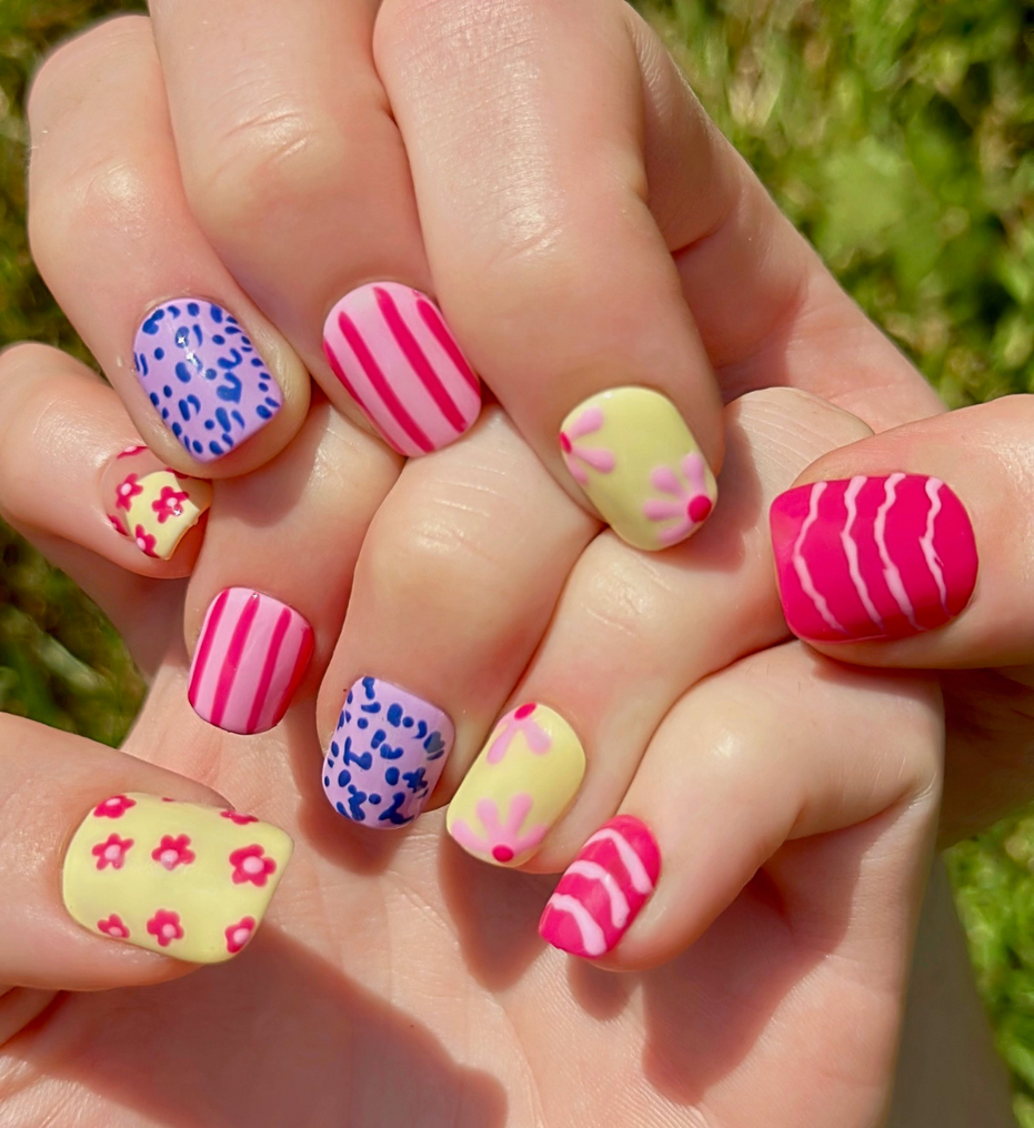 Candy Safari | Short Squoval | Square | Round