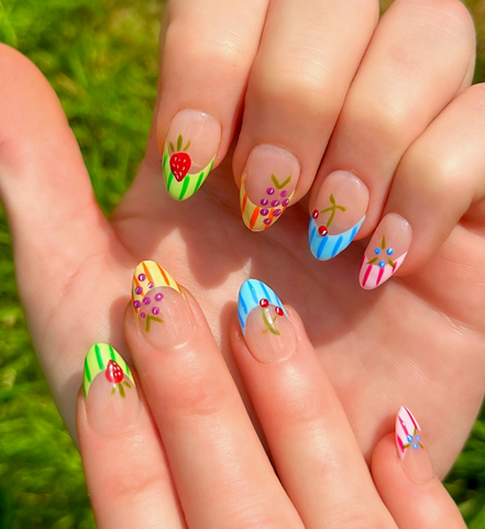 Fruit Salad | Salon Press-On Nails