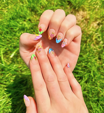 Fruit Salad | Salon Press-On Nails