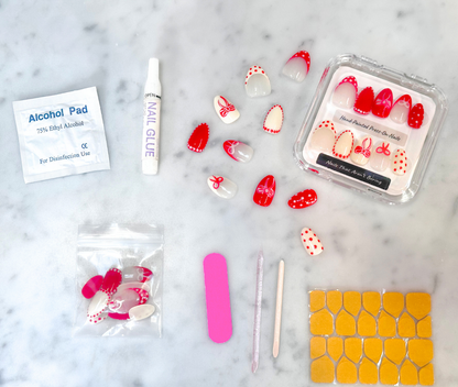 Wrapped in Red | Short Almond